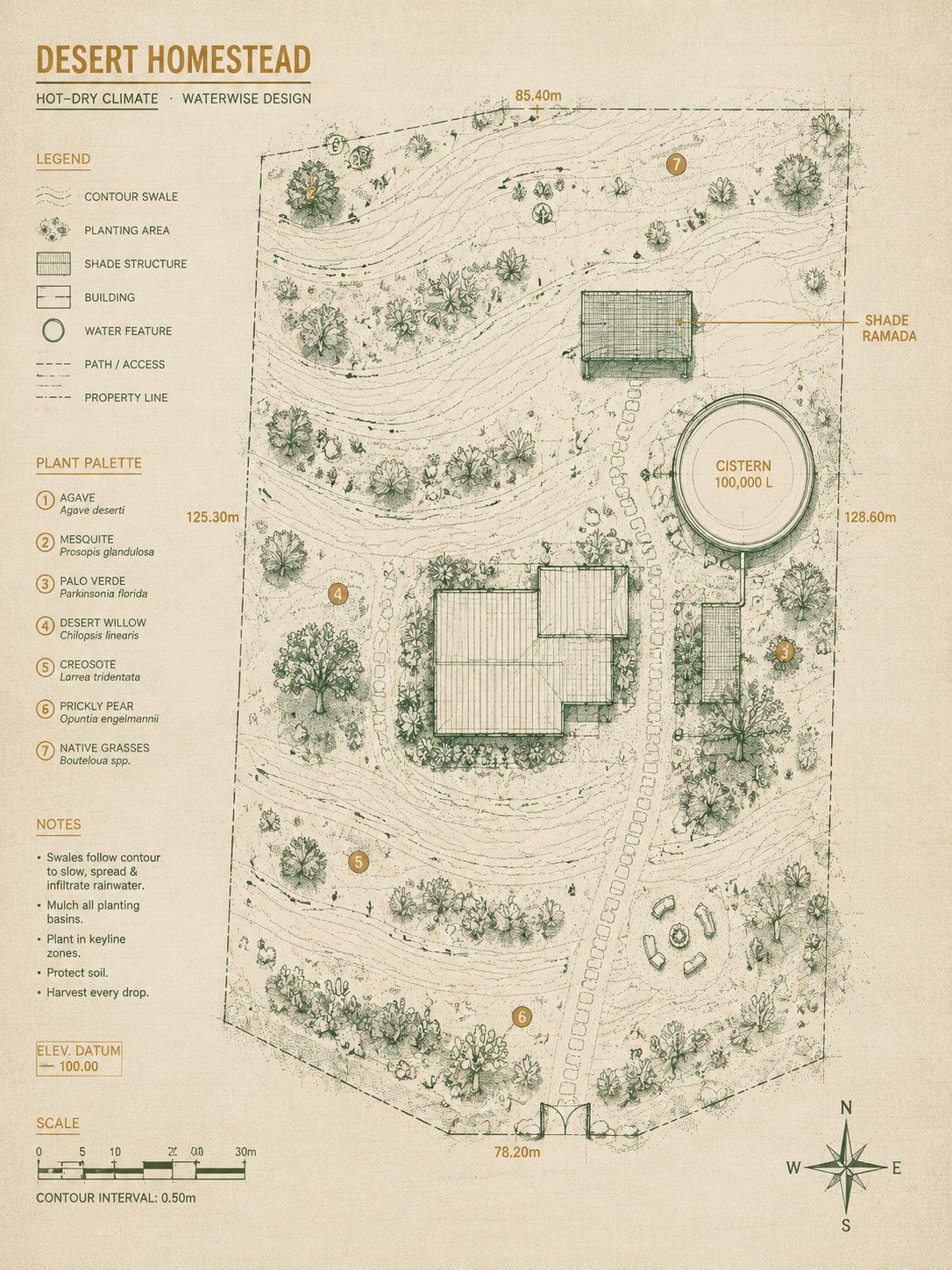 Hot-Dry Desert Layout