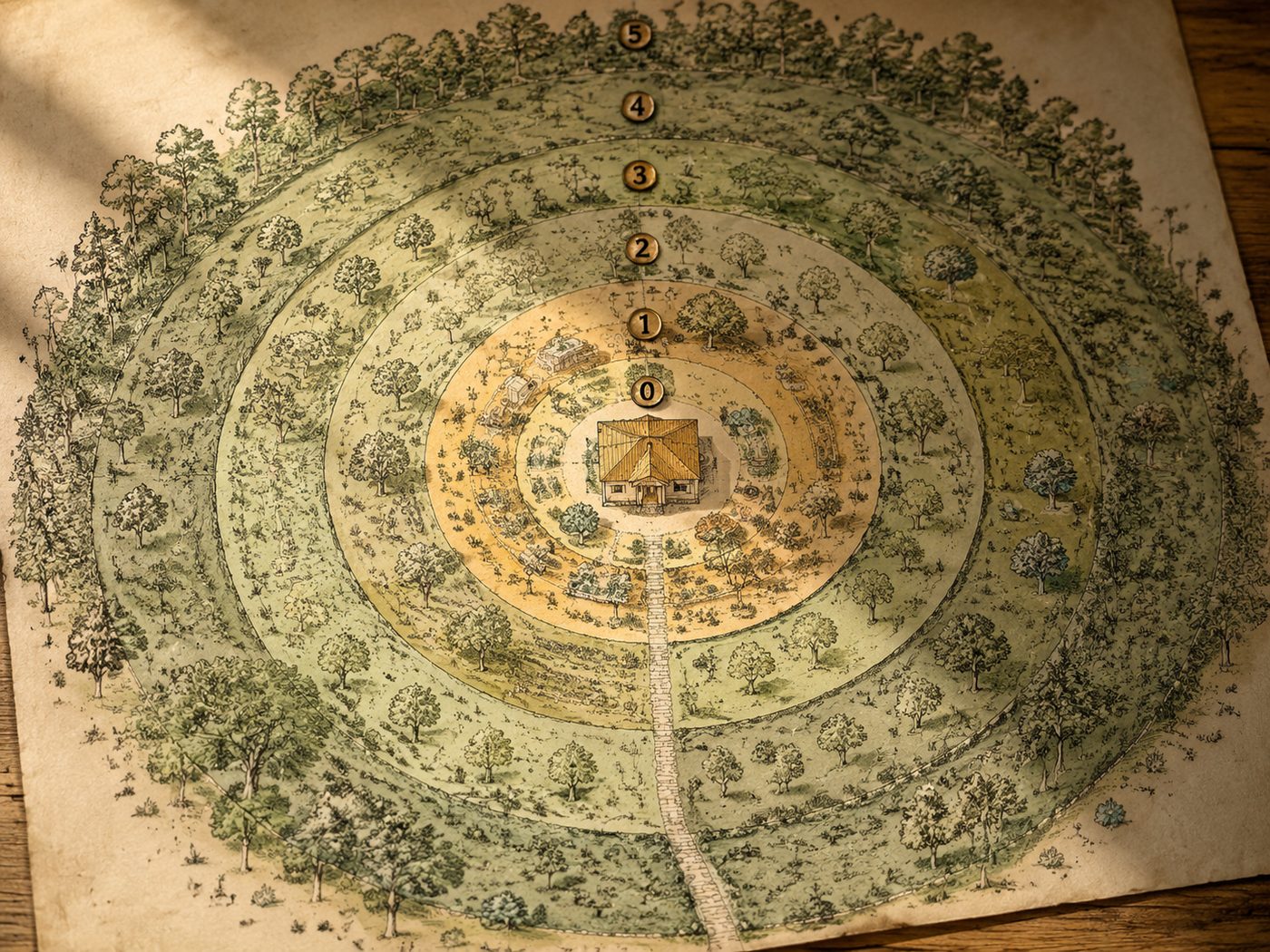 By permaculture zone